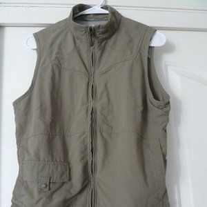 Columbia Titanium hiking vest Wn's L khaki green